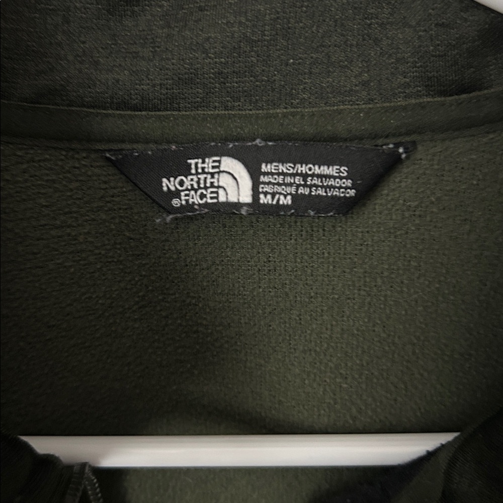 The North Face Canyonlands Dark Green Half-Zip Pullover Men’s Medium - Picture 2 of 5